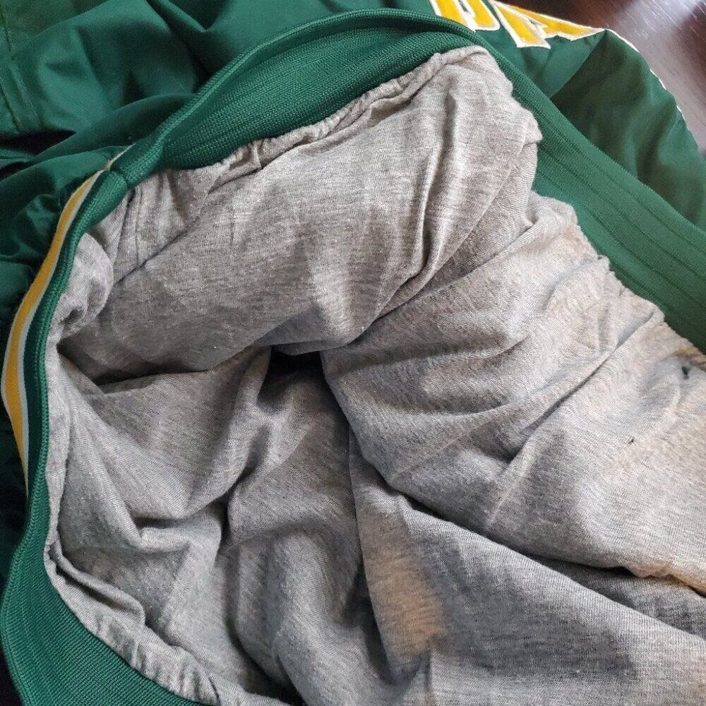 Vintage 90's NFL PACKERS Lined Pullover Coat. Water & wind resistant! XXL - Picture 5 of 5
